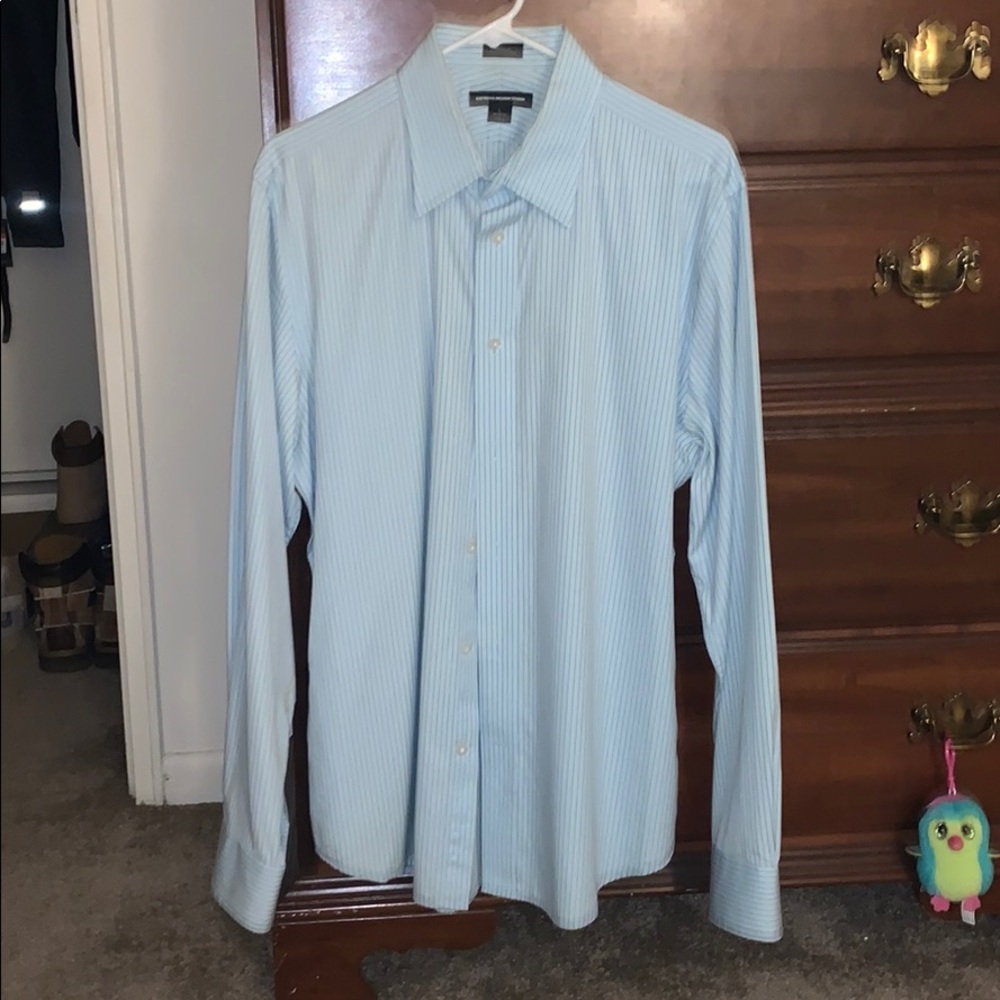 Light Blue button down Express